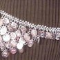 Silver Belly Chain Coin Belt Waist Chain S