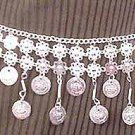 Silver Belly Chain Coin Belt Waist Chain T
