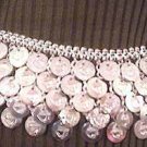 Silver Belly Chain Coin Belt Waist Chain V