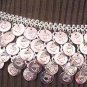 Silver Belly Chain Coin Belt Waist Chain V