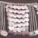 Silver Belly Chain Coin Belt Waist Chain W
