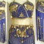 Belly Dance Costume Dress C Blue