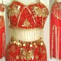 Belly Dance Costume Dress C Red