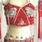 Belly Dance Costume Dress CS Red