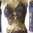 Belly Dancing Costume Dress FG Blue