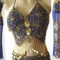 Belly Dancing Costume Dress FG Blue