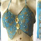 Belly Dancing Costume Dress FG Light Blue