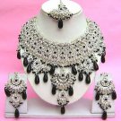 Indian Bridal Saree Jewelry Set Multicolor Stones NP-279