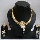 Indian Bridal Wedding Jewelry Set White color Stones NP-384