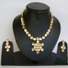 Indian Bridal Wedding Jewelry Set Diamond and Clear color stones NP-456