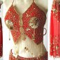 Belly Dancing Costume Dress D Red