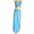 Belly Dance Costume Dress CS Light Blue