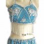 Belly Dance Costume Dress CS Light Blue