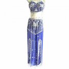 Belly Dance Costume Dress CS Blue