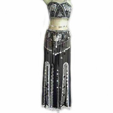 Belly Dance Costume Dress CS Black