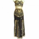 Belly Dance Costume Dress C Black