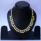 Indian Bridal Wedding Jewelry Set Diamonds and Clear stones NP-484