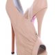 Nude Leather Platforms