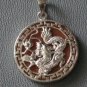 STERLING SILVER DRAGON PENDANT NR