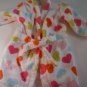 Carter's Multicolored Heart Bathrobe Robe SOFT 0-9 M
