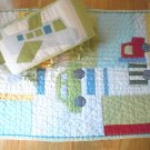 Pottery Barn Oscar Crib Bedding Set Quilt & Bumper Pad