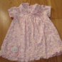 Carter's Pink Bunny Easter Dress and Bloomers 3 months