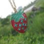 Strawberry necklace