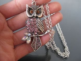 Beautiful owl necklace