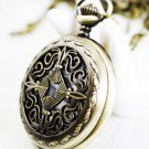Four water chestnut Pocket Watch Necklace