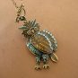 Beautiful owl necklace BZ11