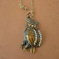 Beautiful owl necklace BZ11