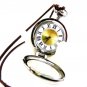 Magnifying glass, pocket watch necklace round section