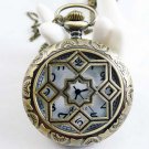 Stars pocket watch necklace