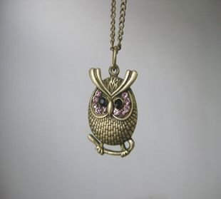 Little cute owl necklace