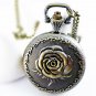 Medium Rose Necklace pocket watch