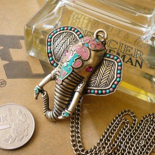 Elephant necklace