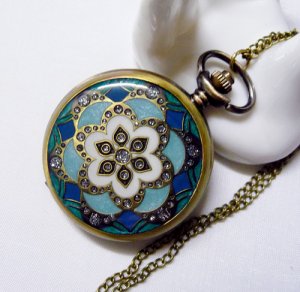 Pocket watch necklace BZ49