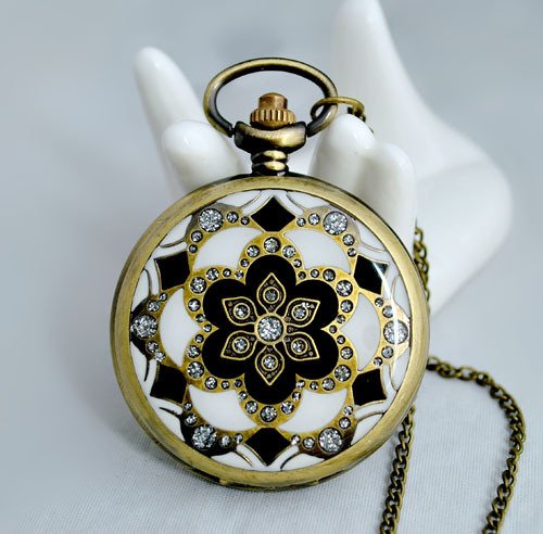 Pocket watch necklace BZ48