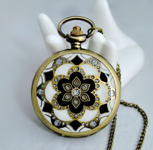 Pocket watch necklace BZ48
