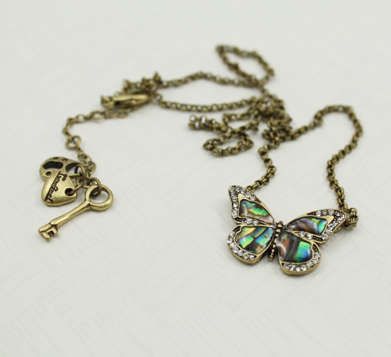 Beautiful butterfly necklace