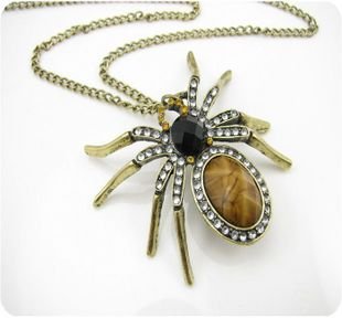 Spider necklace