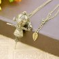 Scarecrow retro necklace