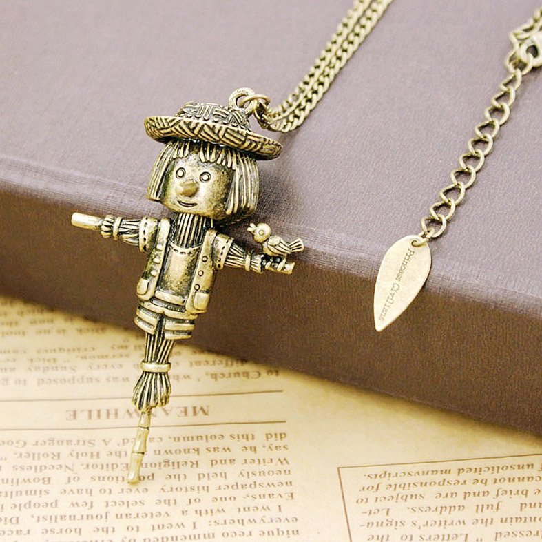 Scarecrow retro necklace BZ41