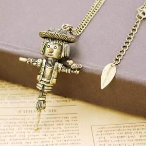 Scarecrow retro necklace BZ41