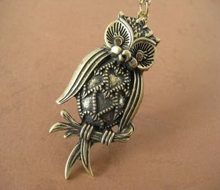 Owl necklace BZ278