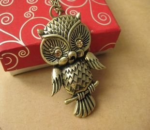 Owl necklace BZ279