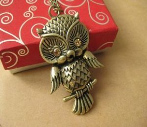 Owl necklace BZ279
