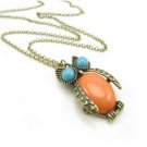 Owl necklace BZ512