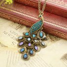 Beautiful peacock necklace