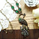 Beautiful peacock necklace BZ92